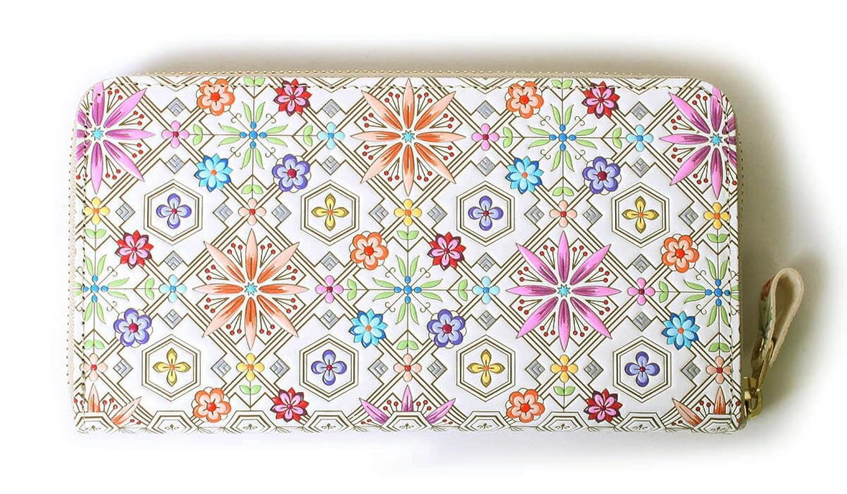 ✨極美品✨浅草文庫 長財布 ラウンドファスナー 花菱 花柄 レザー 牛革 日本製 楽天市場】＼最大2000円クーポン／[日本製] 浅草文庫 ラウンド型